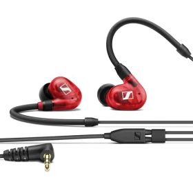 ゼンハイザー(Sennheiser) IE 100 PRO RED プロ用モニタリングイヤホン 赤 【国内正規品】 508942 カナル 送料無料