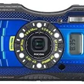 【中古】【非常に良い】RICOH 防水デジタルカメラ RICOH WG-4GPS ブルー 防水14m耐ショック2.0m耐寒-10度 RICOH WG-4GPSBL 08558