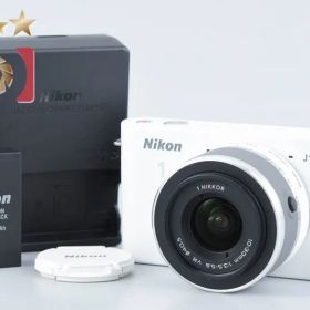 【中古】Nikon ニコン 1 J1 標準ズームレンズキット ホワイト
