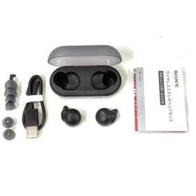 中古 ワイヤレスイヤホン SONY ワイヤレスステレオヘッドセット WF-C500 ※イヤーフィルターなし バッテリ残量少なめ