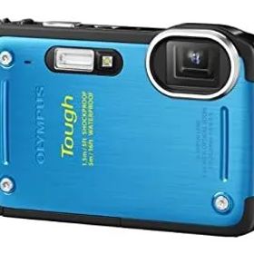 【中古】「非常に良い」OLYMPUS デジタルカメラ TG-620 1200万画素 5m防水 1.5m耐落下衝撃 裏面照射型CMOS ブルー TG-620 BLU