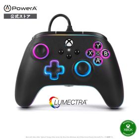 【PowerA 公式ストア】パワーエー アドバンテージ有線コントローラー for XBOX Series X|S with ルメクトラ - ブラック【XBOX公式ライセンス商品】XBOX One Windows 10/11 送料無料 国内2年保証
