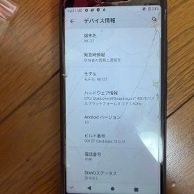 901ZT 本体 Android 10搭載 SIMカード
