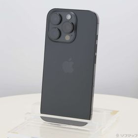 (中古)Apple iPhone16 Pro 512GB ブラックチタニウム MYN43J/A SIMフリー(198-ud)