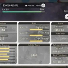 Seven Knights Re:BIRTH Global |2 EX7 (Melia,FaiTC1)|8 TC6(Sunran,Dellons,Dongyoung,Orkah,Bailong,Etc.)|6k Ruby|BLESPERM|Netmarble|7KR089B