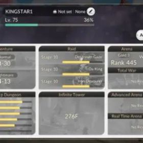 Seven Knights Re:BIRTH Global |2 EX7 (Gelindus,Fai)|11 TC6(Heavenia,Orkah,Dellons,Skuld,Karl Heron,Lu Bu,Etc.)|3.5k Ruby|BLESPERM|Netmarble|7KR092B
