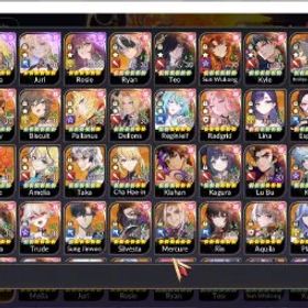 Seven Knights Re:BIRTH Global Sea|4 Ex-7k [Fai,Juri,Rosie,Melia]& 17 TC6+[Ryan,Teo,Wukong,Kyle,Branze,Yeonhee,Freyja,Etc]|14 Legend Pet|Google(SKR1128)