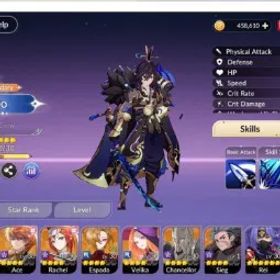 Seven Knights Re:BIRTH [Re:BIRTH] Global3000xxx|7 Legendary|(TeoTc2,Ace,Rachel,Espada,Velika,Chancellor,Sieg)|760 Ruby|LogNetmarble| Check SS (SKR852)