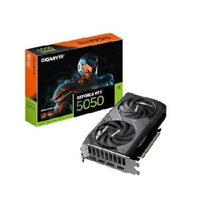 【並行輸入品】 GIGABYTE GeForce RTX 5050 WINDFORCE OC 8Gグラフィックスカード、8GB 128ビットGDDR6、PCIe 5.0、WINDFORCE冷却システム、GV-N5050WF2OC-8GD