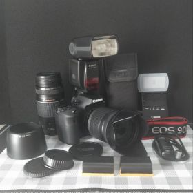 ★美品★ Canon EOS 90D・18ｍｍ-200ｍｍ万能レンズのフルセット