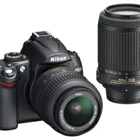 【中古】 Nikon デジタル一眼レフカメラ D5000 ダブルズームキット D5000WZ