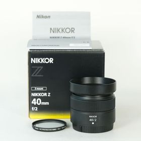 [美品 | フード・フィルター付] Nikon NIKKOR Z 40mm f/2 [Normal] | Nikon Zマウント 中古