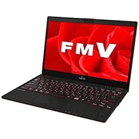 【中古】富士通 13.3型ノートパソコン FMV LIFEBOOK UH75/B3 サテンレッド FMVU75B3R