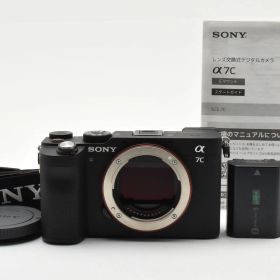 【返品保証】新品級｜《ショット数：23回》SONY ソニー α7C ミラーレス一眼 #C261006-07
