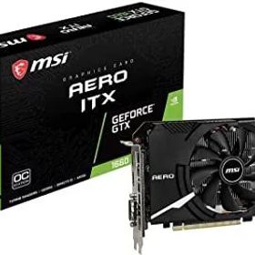 【中古】【非常に良い】MSI GeForce GTX 1660 AERO ITX 6G OC グラフィックスボード VD6919