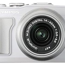 【中古】【39shop】OLYMPUS★ミラーレス一眼 PEN Lite E-PL6 レンズキット ホワイト E-PL6 LKIT WHT(非常に良い)