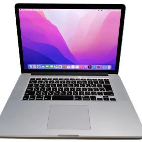 MacBook Pro (Retina,15-inch,2015) 1TB/16GB〈MJLQ2J/A〉2.8 GHz Core i7 ①