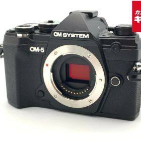 【中古】 【並品】 OM SYSTEM OM-5 ボディ ブラック 【ミラーレス一眼】 【6ヶ月保証】