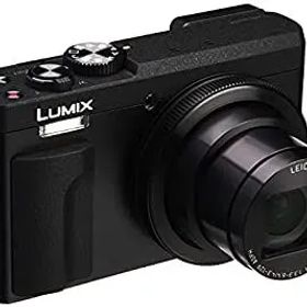 【中古】「非常に良い」パナソニック コンパクトデジタルカメラ ルミックス TZ90 光学30倍 4K動画記録 ブラック DC-TZ90-K