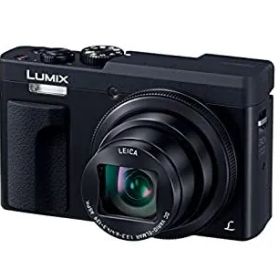 【中古】【非常に良い】パナソニック コンパクトデジタルカメラ ルミックス TZ90 光学30倍 4K動画記録 ブラック DC-TZ90-K