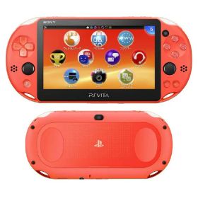【中古・箱説なし・付属品なし・傷なし】PlayStation Vita Wi－Fiモデル PCH－2000ZA24 ネオン・オレンジPSVita ゲーム機本体