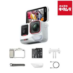 Insta360 Ace Pro2 ストリート撮影キット アークティックホワイト シングルバッテリー：ムーンライト・シルバー（CINSBBGA-ACEPRO2128） インスタ360 エースプロ2 アクションカメラ 8K ライカレンズ 小型 防水 Vlog 白 《納期約2ヶ月》