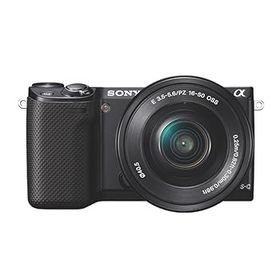 【中古】【39shop】ソニー★ミラーレス一眼カメラ α NEX-5Rダブルズームレンズキット ブラック NEX-5RY/B（非常に良い）