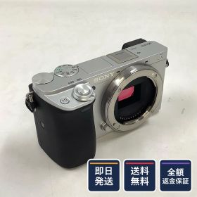 【全額返金保証】【最速発送】 デジタル一眼 α6400 ボディ ILCE-6400 シルバー 美品 動作確認済
