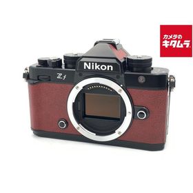 【中古】 【良品】 ニコン Zf ボディ ブラック プレミアムエクステリア張替済み ボルドーレッド