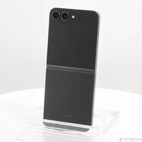〔中古〕SAMSUNG(サムスン) Galaxy Z Flip6 256GB クラフテッドブラック SM-F741Q SIMフリー〔344-ud〕