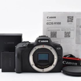 ★極上品★ ★ショット数2000回以下★ キヤノン Canon EOS R100 ボディ 充電器付き ARYM7192 #475