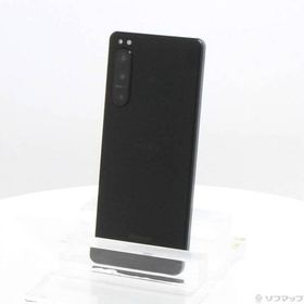 〔中古〕SONY(ソニー) Xperia 5 IV 128GB ブラック SO-54C docomo SIMフリー〔269-ud〕