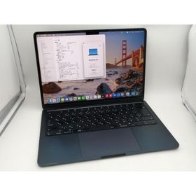 【中古】Apple MacBook Air 13インチ M3(CPU:8C/GPU:8C) 8GB/256GB ミッドナイト MRXV3J/A (13インチ, M3, 2024)【なんば】保証期間１ヶ月【ランクB】