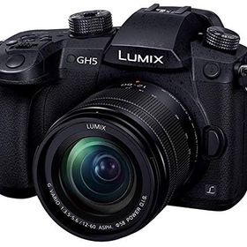 【中古】【整備済み品】パナソニック(Panasonic) ミラーレス一眼カメラ ルミックス GH5 レンズキット 標準ズームレンズ付属 ブラック DC-GH5M-K