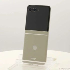 【中古】Motorola(モトローラ) motorola razr 50 512GB サンドクリーム PB230001JP SIMフリー 【344-ud】