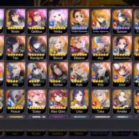 Seven Knights Re:BIRTH Global|Full EX7(FaiTC0,GelindusTC0,MeliaTC0,JuriTC0,RosieTC0)|6TC6(Tanjiro,Karon,Yui,Evan,Azura,etc)|Netmarble| 7KR146B