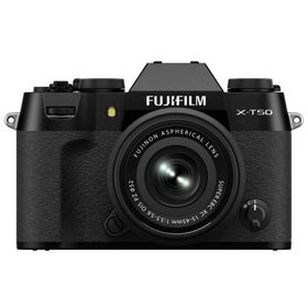 FUJIFILM デジタル一眼カメラ FUJIFILM X-T50 XC15-45mmレンズキット 日英2言語設定モデル [ブラック]