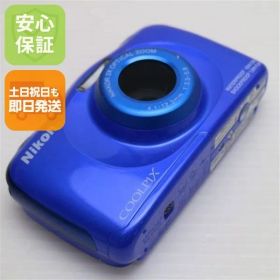 超美品 COOLPIX W150 ブルー 即日発送 Nikon コンパクトデジタルカメラ 土日祝発送OK