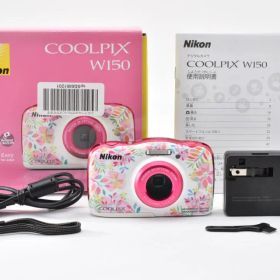 ● 美品 ● ニコン Nikon COOLPIX W150 フラワー