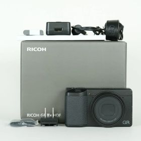 [並品 | シャッター数3,777回] RICOH GR IIIx HDF | コンパクトデジタルカメラ