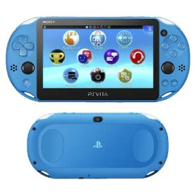 【中古・箱説あり・付属品あり・傷なし】PlayStation Vita Wi－Fiモデル PCH－2000ZA23 アクア・ブルーPSVita ゲーム機本体