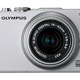 【中古】【39shop】OLYMPUS★ミラーレス一眼 PEN Lite E-PL3 レンズキット ホワイト E-PL3 LKIT WHT（非常に良い）