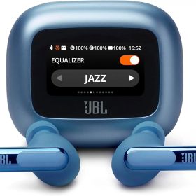 [在庫処分] JBL LIVE BEAM 3 ワイヤレスイヤホン JBLLIVEBEAM3BLU ブルー 防水 コードレス ワイヤレス充電 ハイレゾ 送料無料 正規品 新品 未使用 未開封 在庫限りイヤーホン ジェービーエル