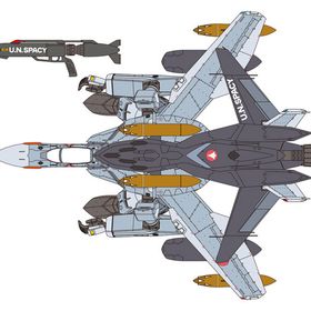 1/72 VF-0A ガウォーク w/ゴースト “マクロスゼロ” プラモデル