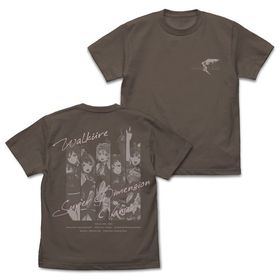 マクロスΔ We’re ワルキューレ Tシャツ/CHARCOAL-L