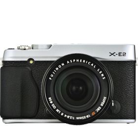 【中古】【整備済み品】 FUJIFILM ミラーレス一眼 X-E2 ズームレンズキット シルバー F X-E2S/1855KIT (整備済み品)