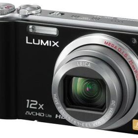 【中古】パナソニック デジタルカメラ LUMIX (ルミックス) TZ7 ブラック DMC-TZ7-K