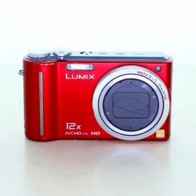 【中古】 (パナソニック) Panasonic LUMIX DMC-TZ7 レッド【中古カメラ コンパクトデジカメ】 ランク：C