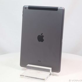 (中古)Apple iPad 第8世代 32GB スペースグレイ MYMH2J/A auロック解除SIMフリー(368-ud)