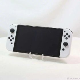 【中古】Nintendo(任天堂) Nintendo Switch 有機ELモデル Joy-Con(L)／(R) ホワイト 【196-ud】